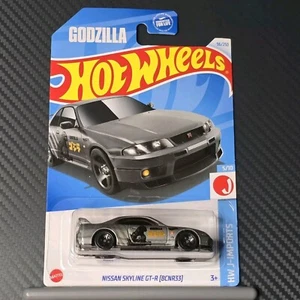 Hot Wheels Nissan Skyline GT-R BCNR33 Gris Negro Godzilla Elevado Error Variación - Imagen 1 de 9