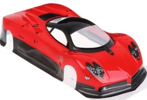 RC car body shell Pagani Zonda   Red 1/10 Cars - Fast Delivery from UK - Picture 1 of 3
