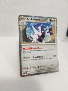 Pokemon SV: Stellar Crown 107/142 Archaludon: Kosmos Holo Blister Exclusive** - Bild 1 von 2