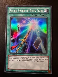 Sacred Sword of Seven Stars LTGY-EN066 Super Rare 1st Edition Light Play+ Yugioh - Picture 1 of 2