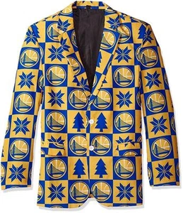 New Golden Sate Warriors Sport Jacket Coat Size XXL (50) SuperFan Jersey Hat s25 - Picture 1 of 1