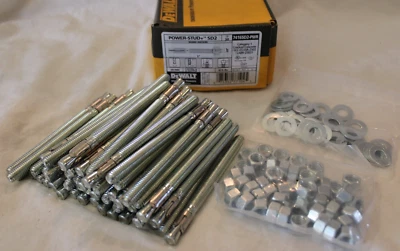 Dewalt 7416SD2-PWR - 3/8" x 5" SD2 anclajes de cuña sísmica - Caja de 50 anclajes Foto 1 de 3