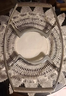 Corning Ware Casserole Cradle Trivet Hot Tray P11-M-1 Vintage 10"x7" - Image 1 of 4