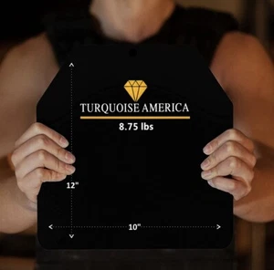 Turquoise America Adjustable Weight Vest Plates 8.75 lbs - Picture 1 of 4