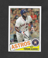 Yordan Alvarez 2020 Topps 1985 Chrome Silver Pack Rookie Card RC #85C-16 Astros