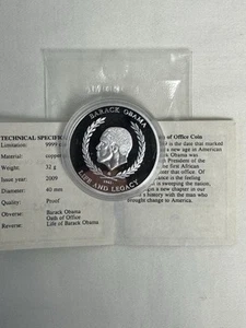 Life and Legacy "Speeches Of Barack Obama" Medaille - American Mint - Original + Zertifikat - Bild 1 von 3