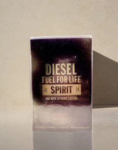 DIESEL FUEL FOR LIFE SPIRIT POUR HOMME EAU DE TOILETTE SPRAY 75 ML/2.5 FL.OZ. - Picture 1 of 10
