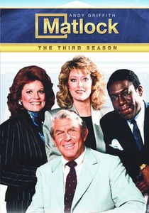 Matlock: Season 3 (DVD) Griffith Andy Holliday Kene (US IMPORT) - Picture 1 of 2