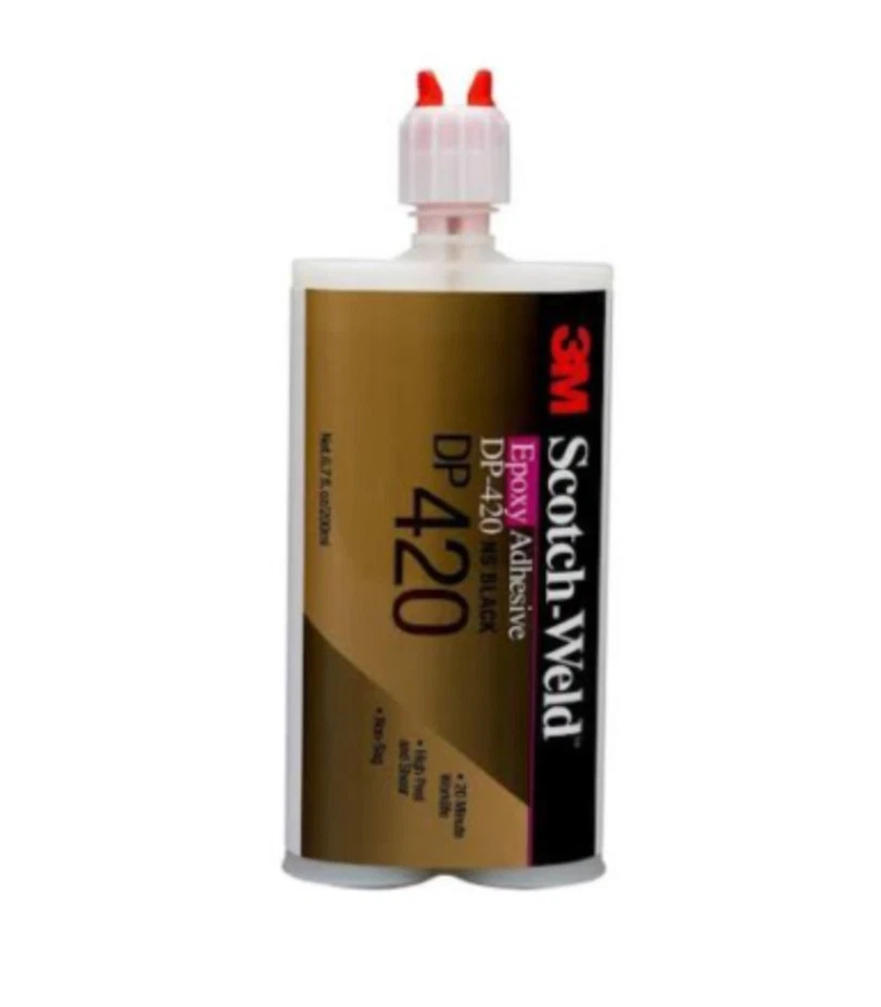 Adhesivo epoxi 3M Scotch-Weld DP420NS, negro, paquete doble de 50 ml Foto 1 de 1