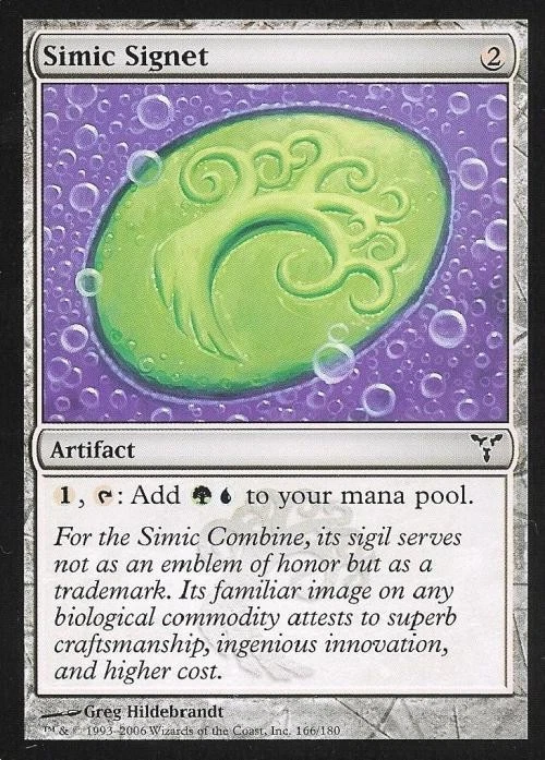 Simic Signet - Light Play MTG Dissension - Image 1 of 1