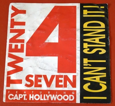 7" Single - Twenty 4 Seven feat. Capt. Hollywood I can't stand it! - Bild 1 von 3