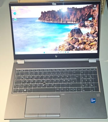HP ZBook Fury 15 G8 Core i7 11850H 4K /120HZ Touchdisplay 40 GB RAM 1 TB M.2 SSD - Bild 1 von 4