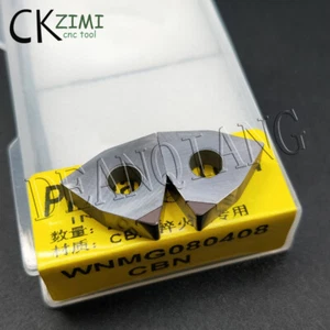 2pcs WNMG080408 CBN / WNMG432 CBN CNC Boron nitride diamond inserts for steel - Bild 1 von 9