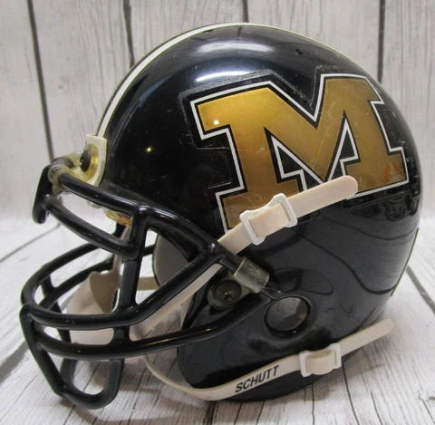 Schutt University of Missouri Tigers Mini Football Helmet Mizzou NCAA Football Cover