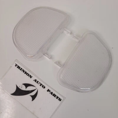 Juego de 2 cubiertas transparentes de lente de mapa domo frontal Saturn Vue 2003-2007 OEM Foto 1 de 4