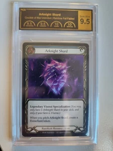 Flesh and Blood CRUu RF Arknight Shard PCG 9.5Q++ (Only 3 Graded Higher) - Picture 1 of 2