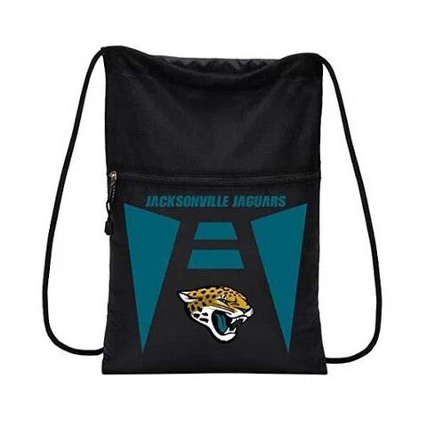 Jacksonville Jaguars NFL Cinch Back Sack Drawstring Bag Cover