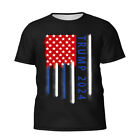 Trump 2024 T-Shirt American Flag Design Tee Shirt Republican Political Shirt