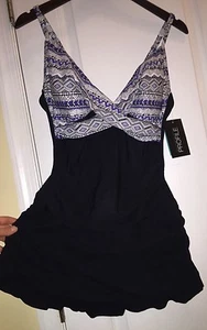 Traje de baño Profile by Gottex de una pieza para mujer negro Ixtapa nuevo con etiquetas $168 - Imagen 1 de 12