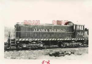 1E840 RP 1960s/80s ALASKA RAILROAD LOCO #7112 - Picture 1 of 1