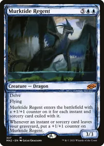 MTG Murktide Regent (Showcase) Modern Horizons 2 Regular NM - Picture 1 of 1