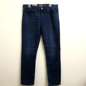 Goodfellow 36x32 Total Flex Blue Denim Slim Fit Jeans Stretch Dark Wash NEW TAGS - Picture 1 of 12