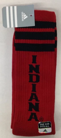 NWT NCAA Indiana Hoosiers Adidas Tube Socks NEW! Cover