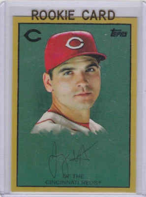 JOEY VOTTO ROOKIE CARD Cincinnati Reds 2008 Topps T205 Baseball LE - Image 1 of 2