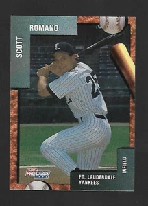 1992 ProCards Scott Romano From Ft Lauderdale Set - Picture 1 of 1