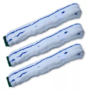 Three 14" (35cm) Window Cleaning Washer Sleeves With Scrub (Washing Equipment) - Picture 1 of 1