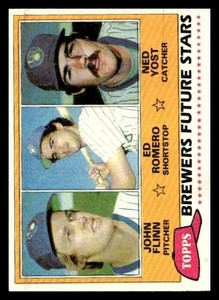 1981  Topps #659 Brewers Future Stars - John Flinn  Romero/Yost Baseball card