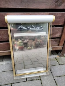 Speisekartenkasten König-Pilsener beleuchtete Werbetafel - Bild 1 von 4