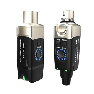 NEW! Xvive U3 Microphone Wireless System Compact 2.4Ghz Color Black - Picture 1 of 2