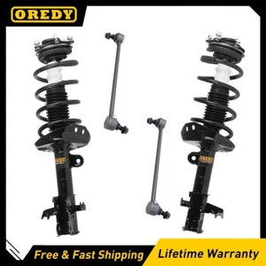 Front Struts + Sway Bar Links for Honda CRV CR-V 2007 2008 2009- 2014 Right Left - Picture 1 of 7