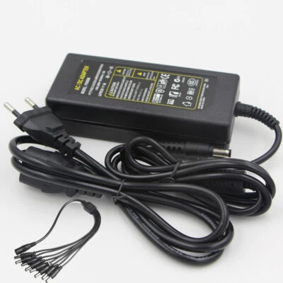 Power Supply for CCTV Security Camera DVR Swann Lorex Defender 8 Split DC 12V 5A - Image 1 of 4