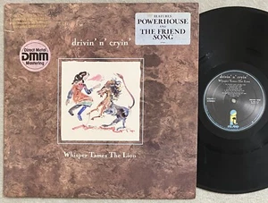 DRIVIN N CRYIN Whisper Tames The Lion ISLAND LP Hard Rock Promo Lyric Insert NM - Bild 1 von 3