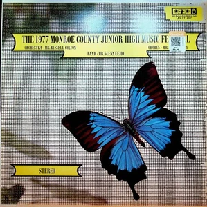 The 1977 Monroe County NY Junior High Music Festival LP Vinyl Record - Picture 1 of 4