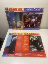 Epi-log Journal Magazine 1992-1995 Lot Of 9- Star Trek, Batman, Spider-Man +