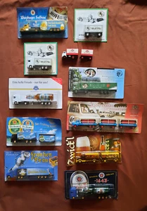 Zehn fränkische Bier-Trucks - z. B. Würzburger Hofbräu, Wolf Pils, Zwickl, Oechs - Bild 1 von 1