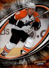 2008-09 Upper Deck Power Play Flyers Hockey Card #211 Scottie Upshall