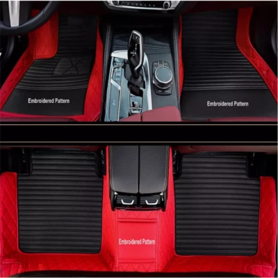 For Ferrari Car Floor Mats GTC4 Lusso 488 Spider Waterproof Auto Carpets Liners - Image 1 of 4