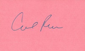 Rob Reiner Actor Comedian Director Movie Autographed Signed Index Card JSA COA