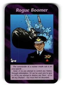 Rogue Boomer Card Unlimited INWO Illuminati New World Order Game - Picture 1 of 4