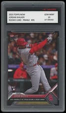 JORDAN WALKER 2023 / '23 TOPPS NOW 1ST GRADED 10 MLB ROOKIE CARD CARDINALS #95