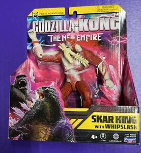 Godzilla X Kong: The New Empire Skar King w/ Whiplash 6 Inch BRAND NEW HTF - Picture 1 of 1