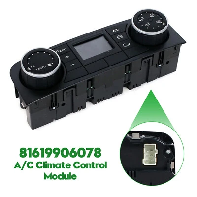 A/C Climate Control Unit Module for MAN TGS TGX TGL TGM Truck 81619906078 S11 - Image 1 of 4