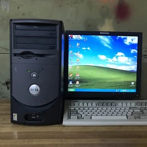 Dell Dimension 2400 Celeron 2.60GHz 512MB RAM (Windows XP) Retro Gaming PC - Picture 1 of 12