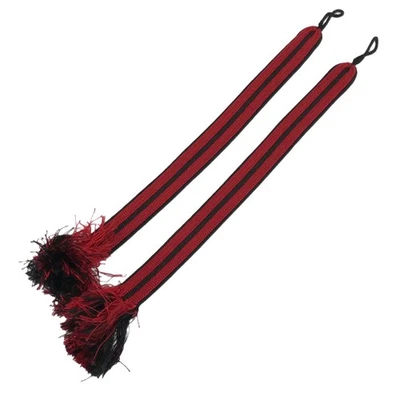 Chaqueta Kimono Japonesa Haori Himo Accesorio De Colección Seda Kumihimo Rojo Negro OJ210 Foto 1 de 4