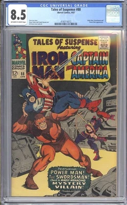 Tales of Suspense #88 CGC 8.5 - Iron Man Captain America - VF+ - Image 1 of 2