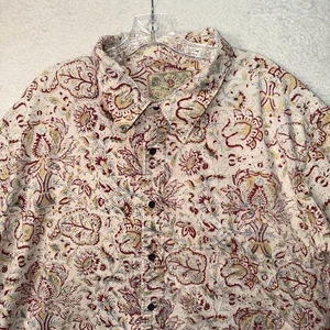 De Colección Polo Jeans Compañía Camisa Hombres 3XT Ralph Lauren Cachemira Floral Abotonada LEER - Imagen 1 de 10